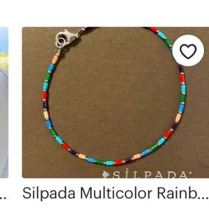 Silpada multi-colored beaded necklace